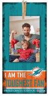 Miami Dolphins I am the Toughest Fan 6" x 12" Sign