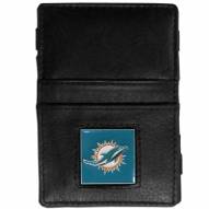 Miami Dolphins Leather Jacob's Ladder Wallet
