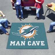 Miami Dolphins Man Cave Tailgate Mat