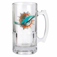 Miami Dolphins NFL 1 Liter Glass Macho Mug