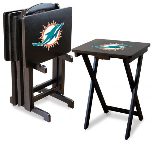 Miami Dolphins NFL TV Trays - Set of 4