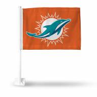 Miami Dolphins Car Flag