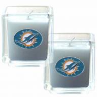 Miami Dolphins Scented Candle Set