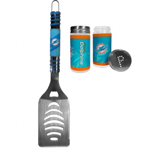 Miami Dolphins Tailgater Spatula & Salt and Pepper Shakers