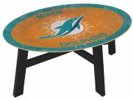 Miami Dolphins Team Color Coffee Table