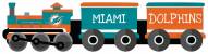 Miami Dolphins Train Cutout 6" x 24" Sign