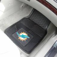 Miami Dolphins Vinyl 2-Piece Car Floor Mats