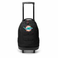 NFL Miami Dolphins Wheeled Backpack Tool Bag