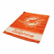 Miami Dolphins Woven Golf Towel