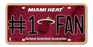 Miami Heat #1 Fan License Plate