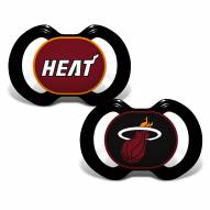 Miami Heat Baby Pacifier 2-Pack