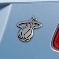 Miami Heat Chrome Metal Car Emblem
