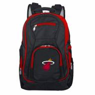 NBA Miami Heat Colored Trim Premium Laptop Backpack