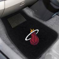 Miami Heat Embroidered Car Mats