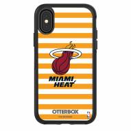 Miami Heat OtterBox iPhone X/Xs Symmetry Stripes Case