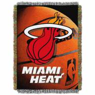 Miami Heat Photo Real Throw Blanket