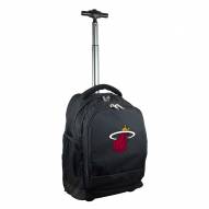 Miami Heat Premium Wheeled Backpack