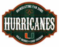 Miami Hurricanes 12" Homegating Tavern Sign