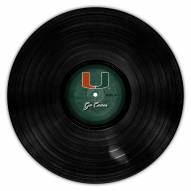 Miami Hurricanes 12" Vinyl Circle