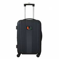 Miami Hurricanes 21" Hardcase Luggage Carry-on Spinner