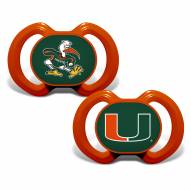 Miami Hurricanes Baby Pacifier 2-Pack