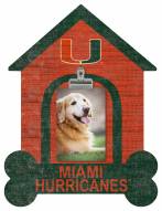 Miami Hurricanes Dog Bone House Clip Frame