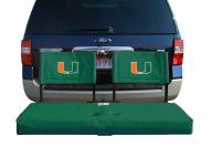 Miami Hurricanes Tailgate Hitch Seat/Cargo Carrier