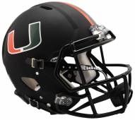 Miami Hurricanes Riddell Speed Full Size Authentic Football Helmet