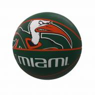 Miami Hurricanes Official Size Rubber Basketball