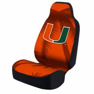 Miami Hurricanes Palm Trees Universal Bucket Car Seat Cover