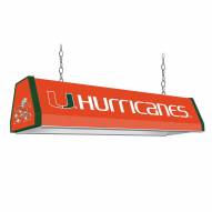 Miami Hurricanes Pool Table Light