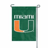 Miami Hurricanes Premium Garden Flag