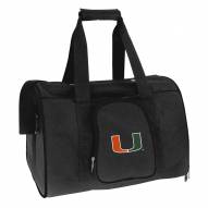 Miami Hurricanes Premium Pet Carrier Bag