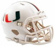 Miami Hurricanes Riddell Speed Mini Replica Football Helmet