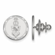 Miami Hurricanes Sterling Silver Crest Lapel Pin