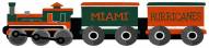 Miami Hurricanes Train Cutout 6" x 24" Sign