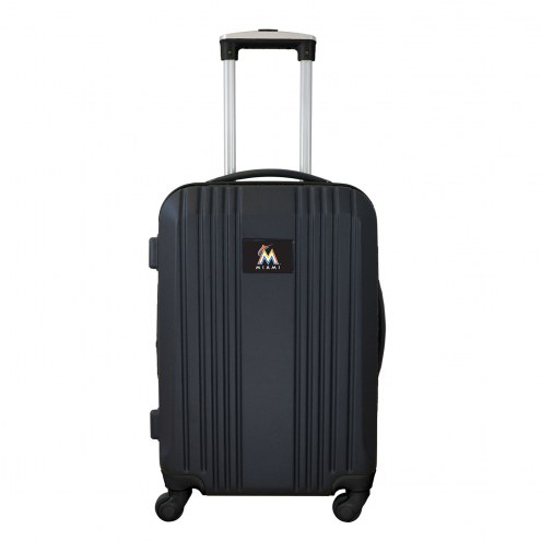Miami Marlins 21&quot; Hardcase Luggage Carry-on Spinner