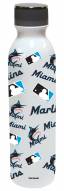 Miami Marlins 24 oz. Stainless Steel All Over Print Water Bottle