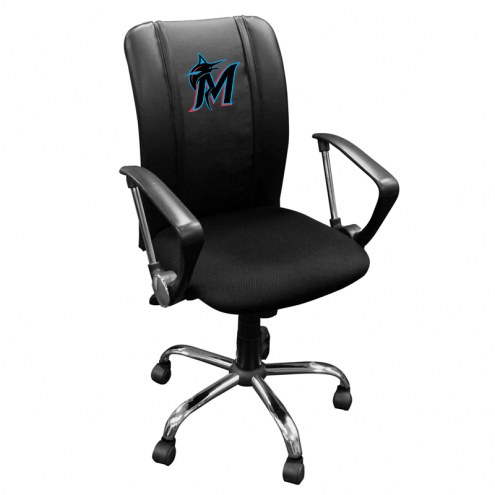 Miami Marlins XZipit Curve Desk Chair