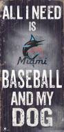 Miami Marlins Baseball & My Dog Sign