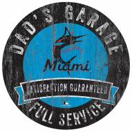 Miami Marlins Dad's Garage Sign