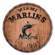 Miami Marlins Established Date 24" Barrel Top