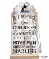 Miami Marlins In This House Mask Holder