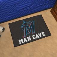Miami Marlins Man Cave Starter Mat