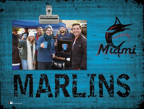 Miami Marlins Team Name Clip Frame