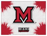 Miami of Ohio Redhawks Logo Canvas Print