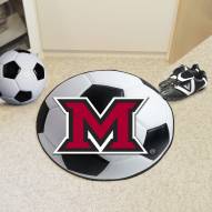Miami of Ohio RedHawks Soccer Ball Mat