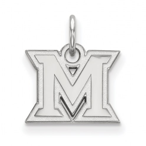 Miami of Ohio RedHawks Sterling Silver Extra Small Pendant