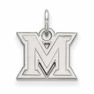 Miami of Ohio RedHawks Sterling Silver Extra Small Pendant