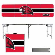 Miami of Ohio RedHawks Victory Folding Tailgate Table